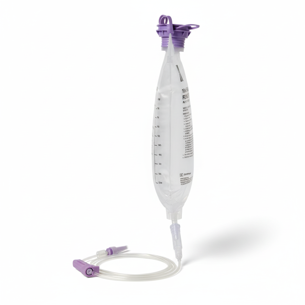 Volume Measurement Markings Side View