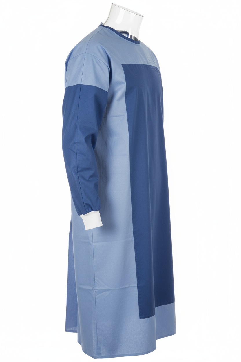 Side view with set sleeves