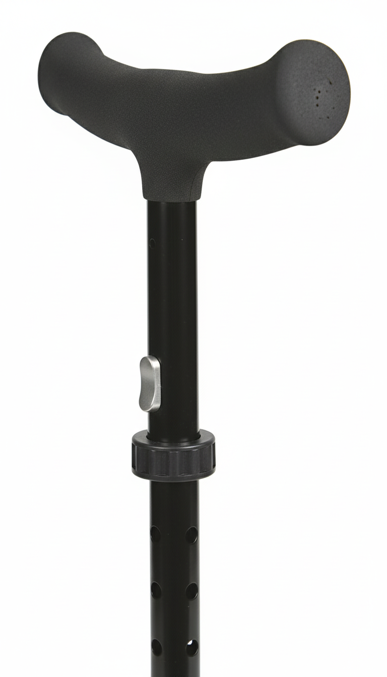 Handle and adjustment mechanism detail