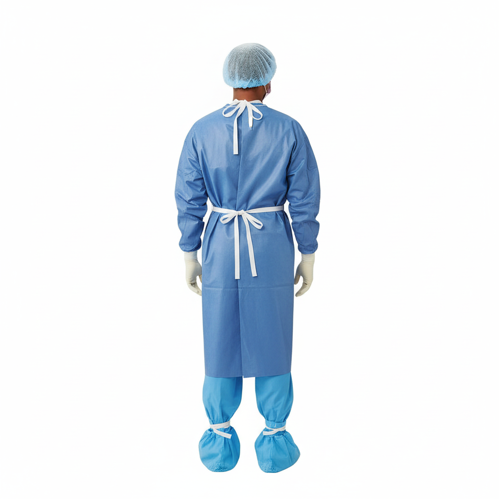 Surgical Gown Back View