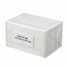 Disposable Waterproof Plastic Bib - Bulk Packaging
