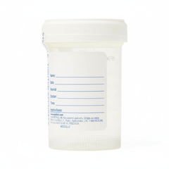 Back view with patient ID label