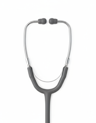 Medline Dual-Head Neonatal Stethoscope - Professional Gray, Latex-Free Design