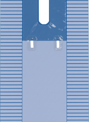 Medline Shoulder Surgical Drape Pack II - Sterile Adhesive Split Drapes for Orthopedic & Shoulder Procedures