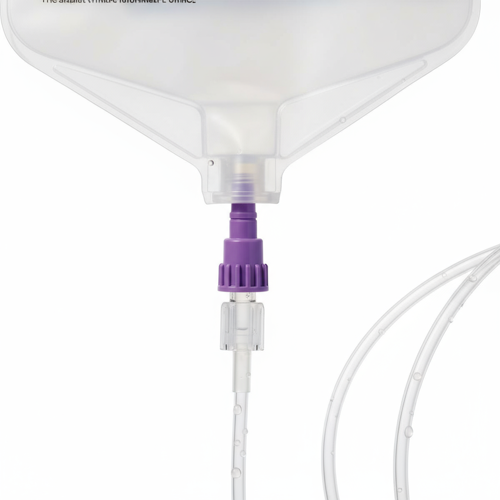 ENFit Connector Close-up Detail