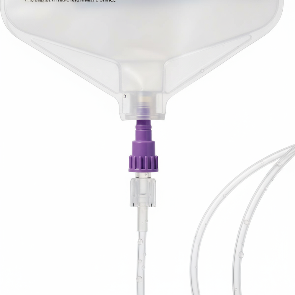 ENFit Connector Close-up Detail