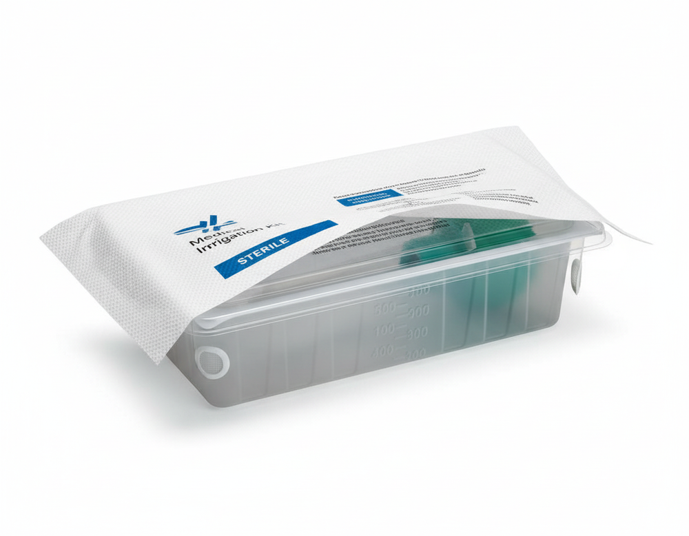 Tray with Tyvek sterile lid