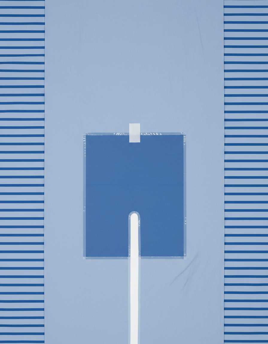 Full drape top-down view