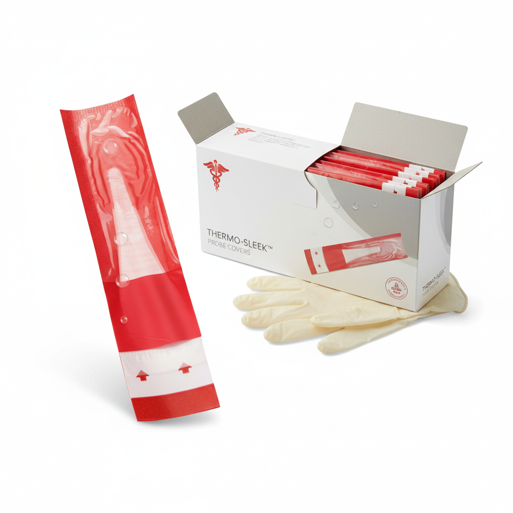 Thermometer Sheath 45-degree angle view