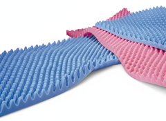 Side profile showing foam thickness