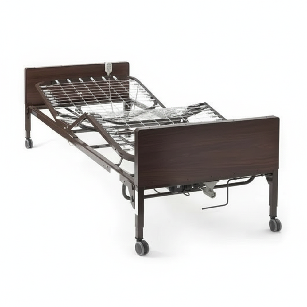 Three-quarter front angle showcasing construction