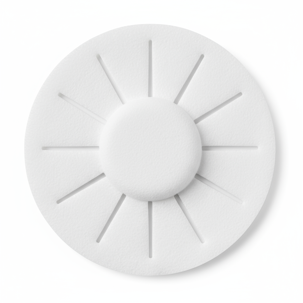 Top-down close-up view