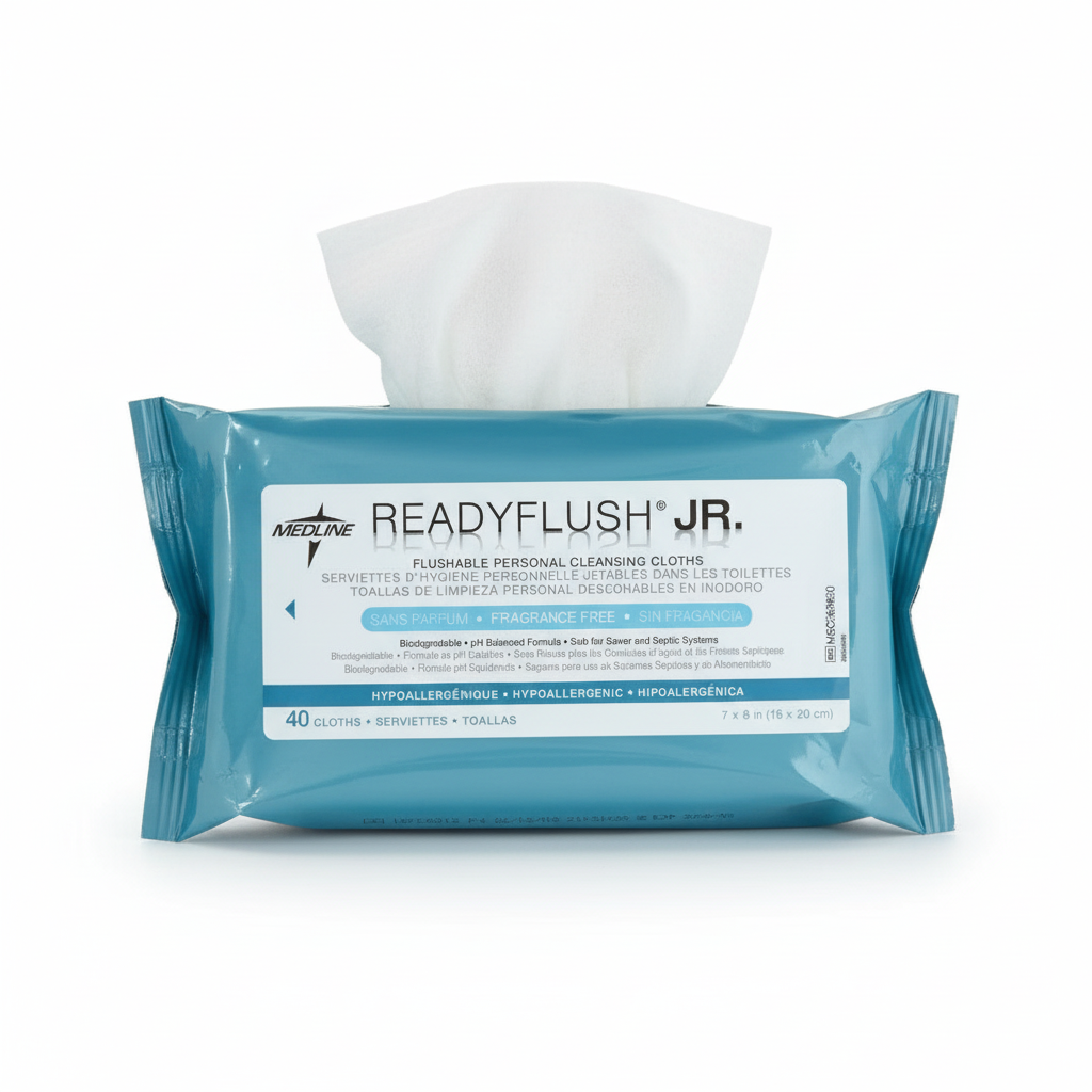 Wipe Being Pulled from Package