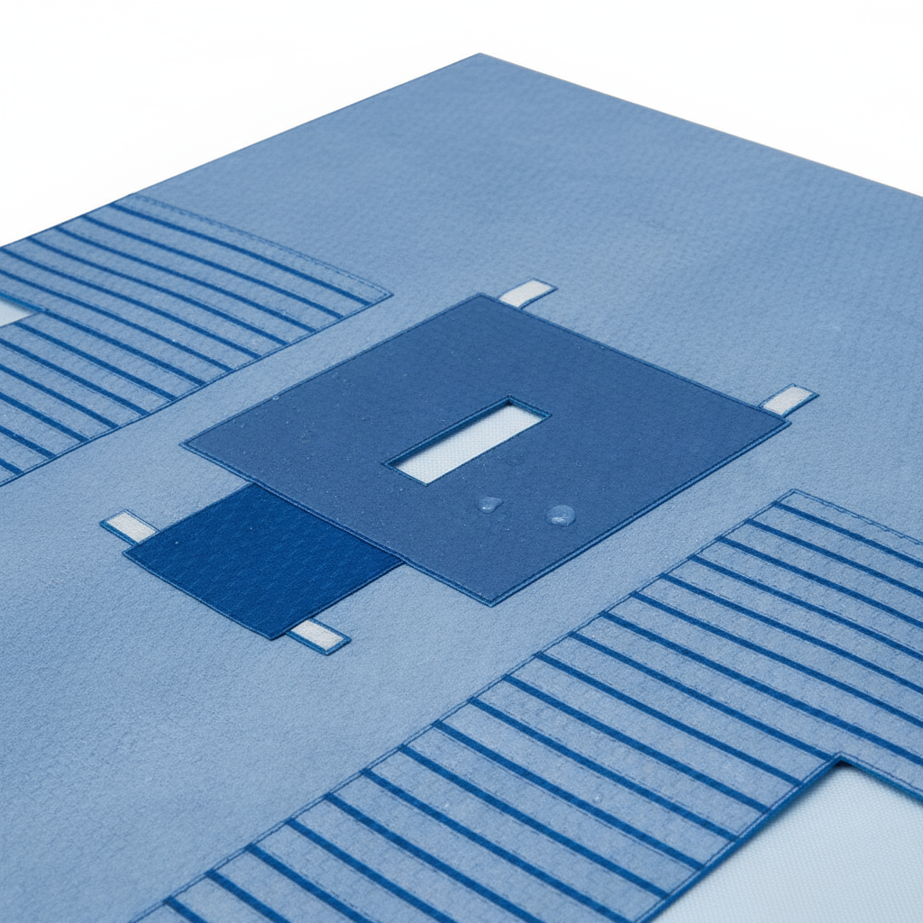 Reinforced Gown Fabric Detail