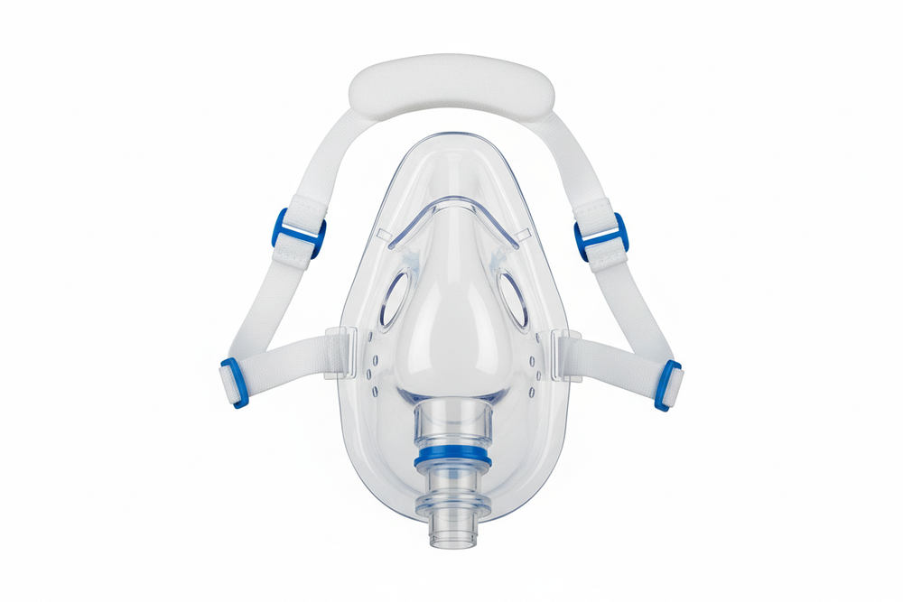Aerosol Mask Front View