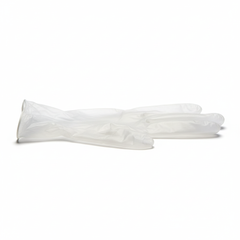 Vinyl Exam Gloves - Side Angle View