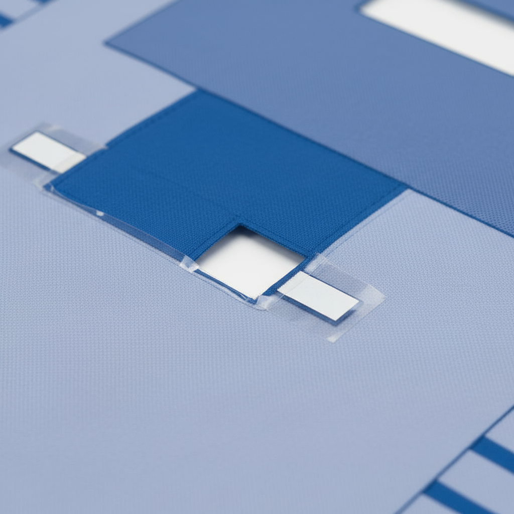 Detail of reinforced area