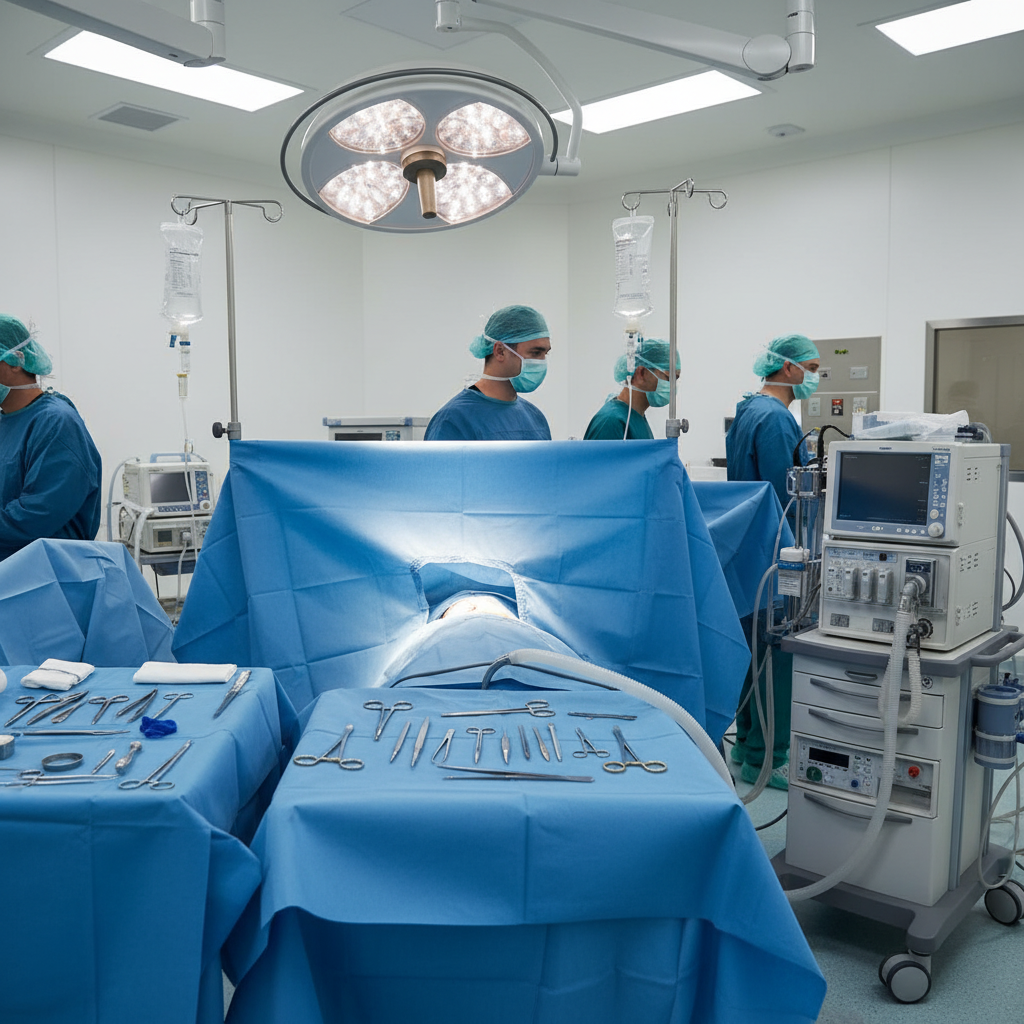 Surgical Table Coverage Application
