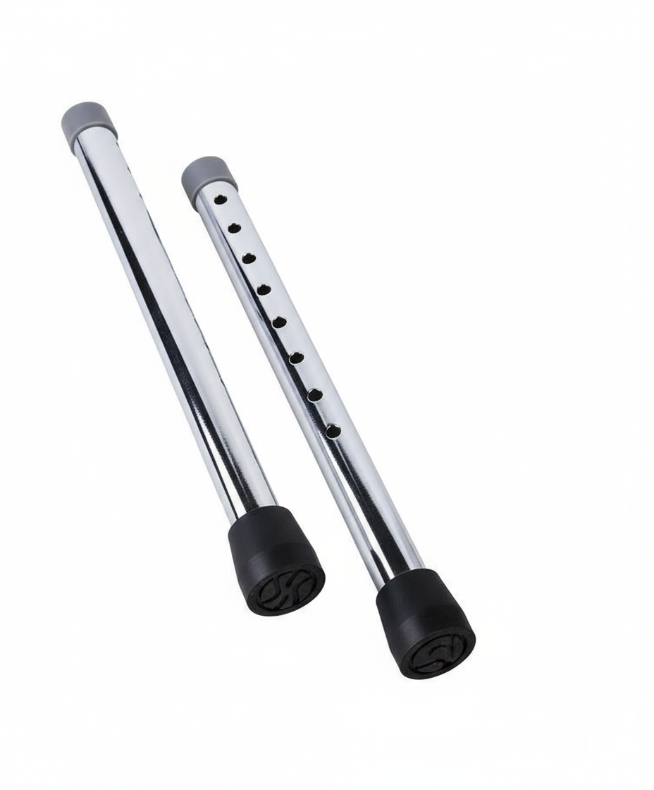 Bottom view - glide caps