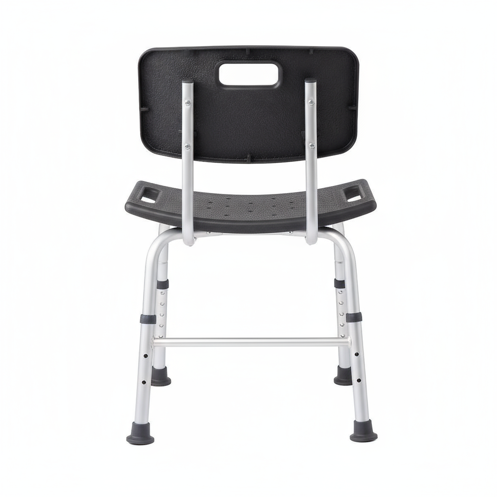 Back view of shower chair