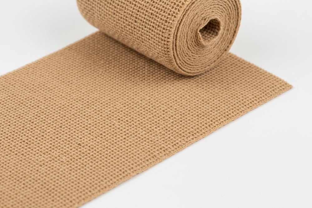 Close-up of wrap texture and fabric weave