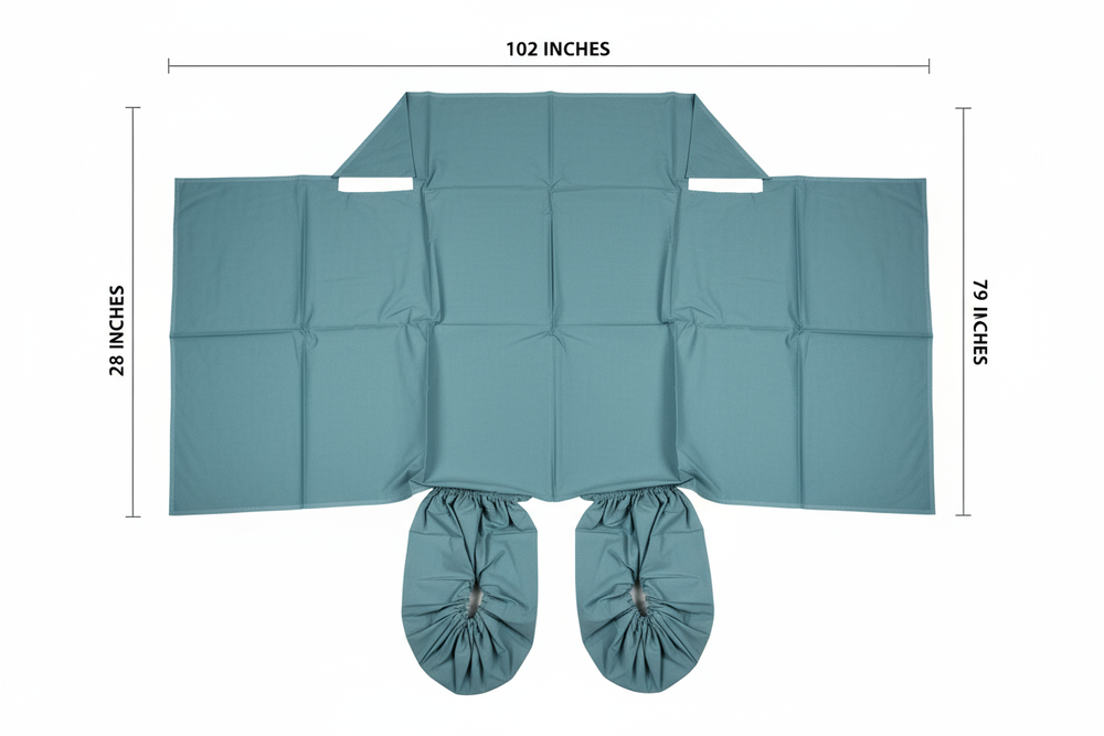 Full Drape Dimensions