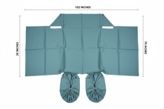 Full Drape Dimensions