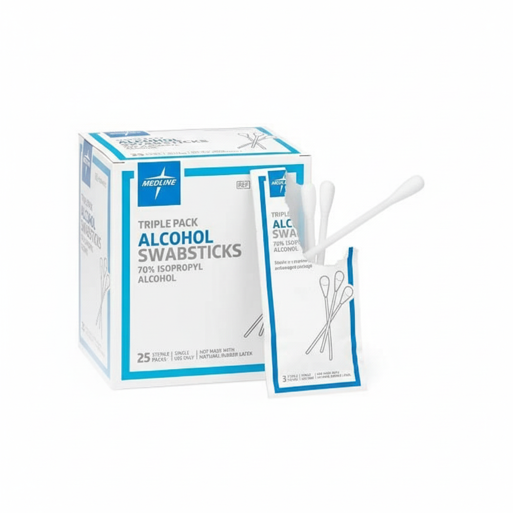 Opened swabstick product view