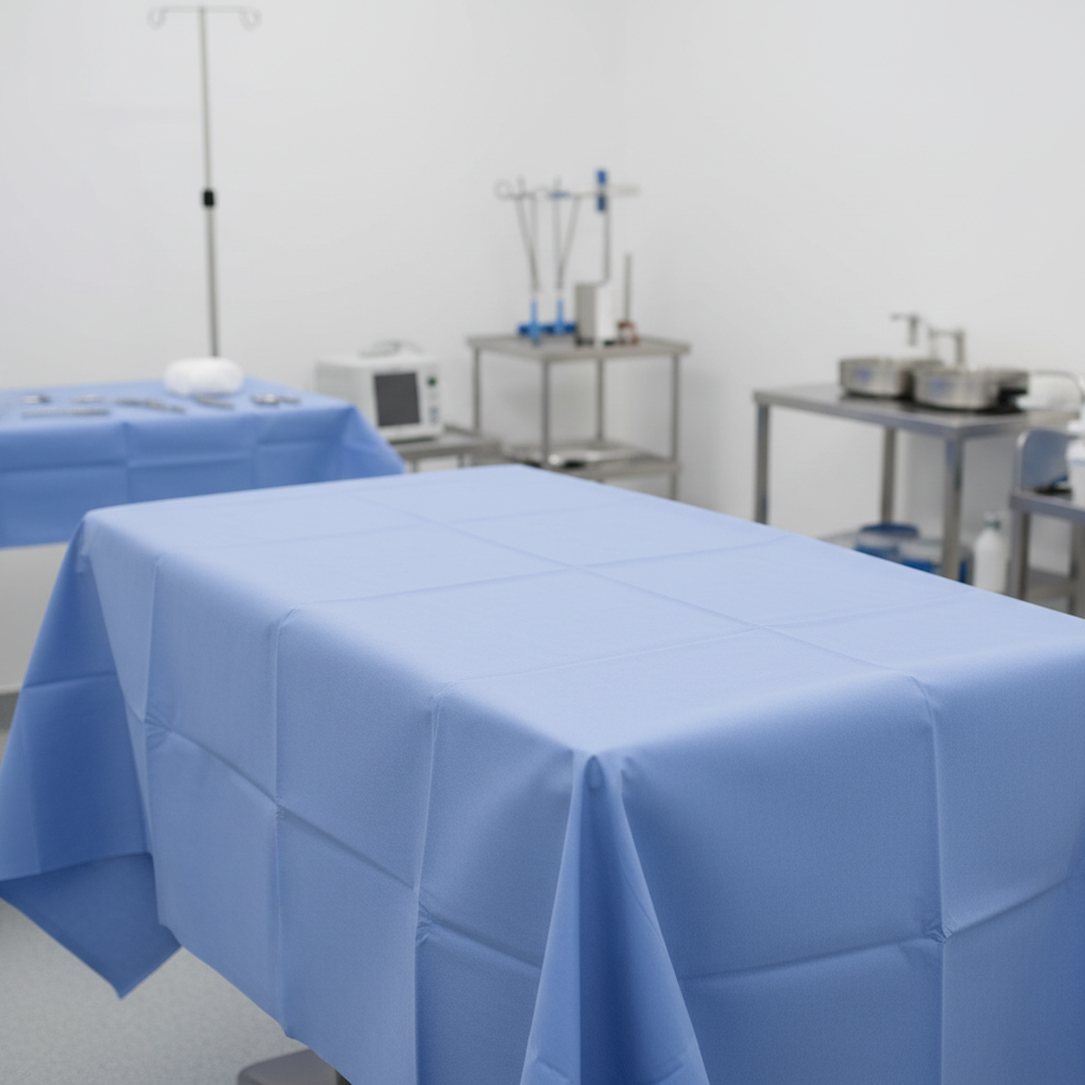 Drape on Examination Table