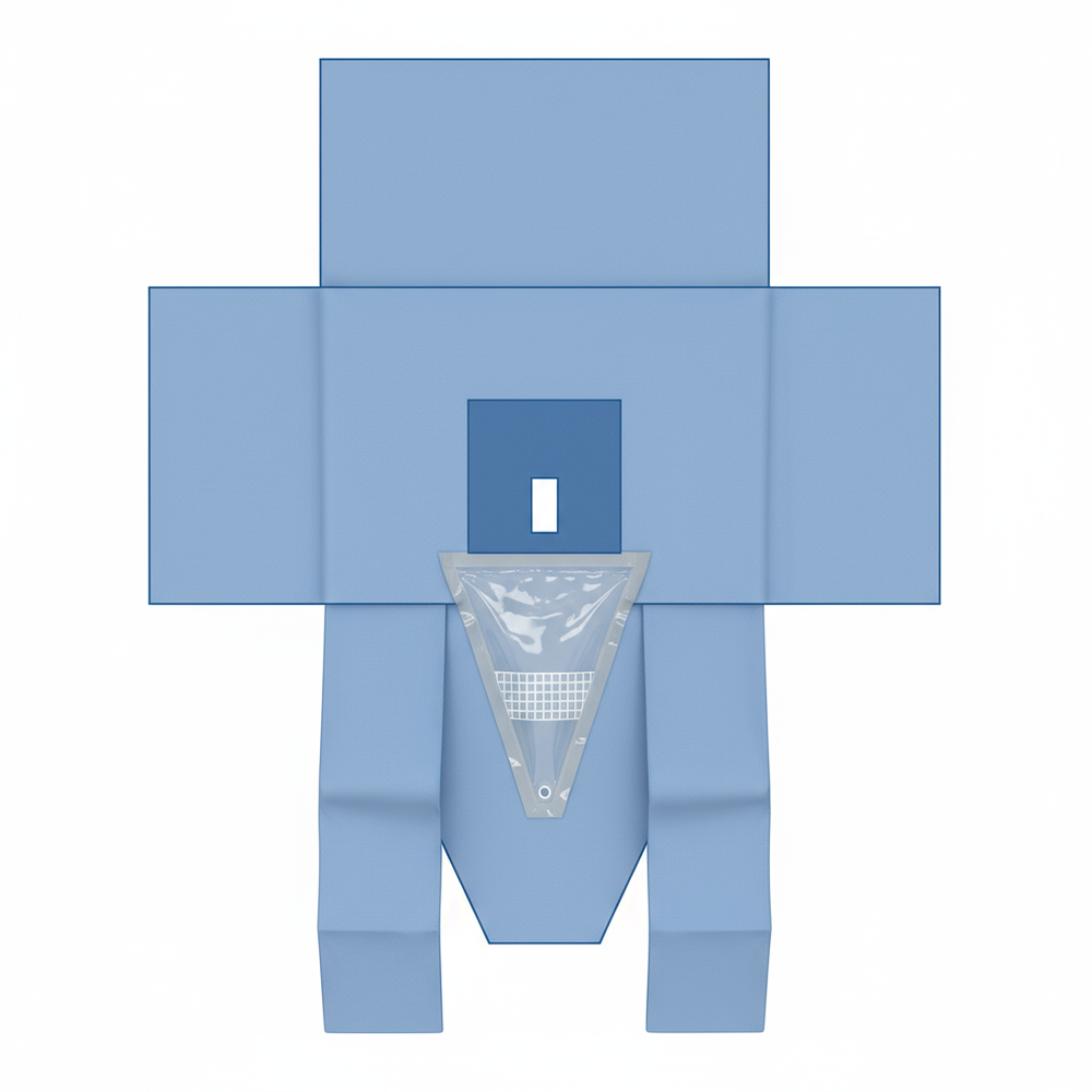 Top-down overhead view