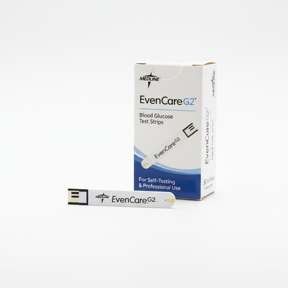 Close-up of test strips