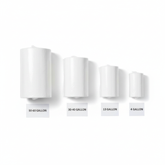 Size comparison overhead view