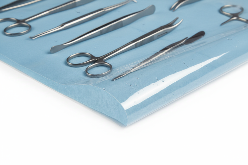 Transparent Material Detail Close-Up