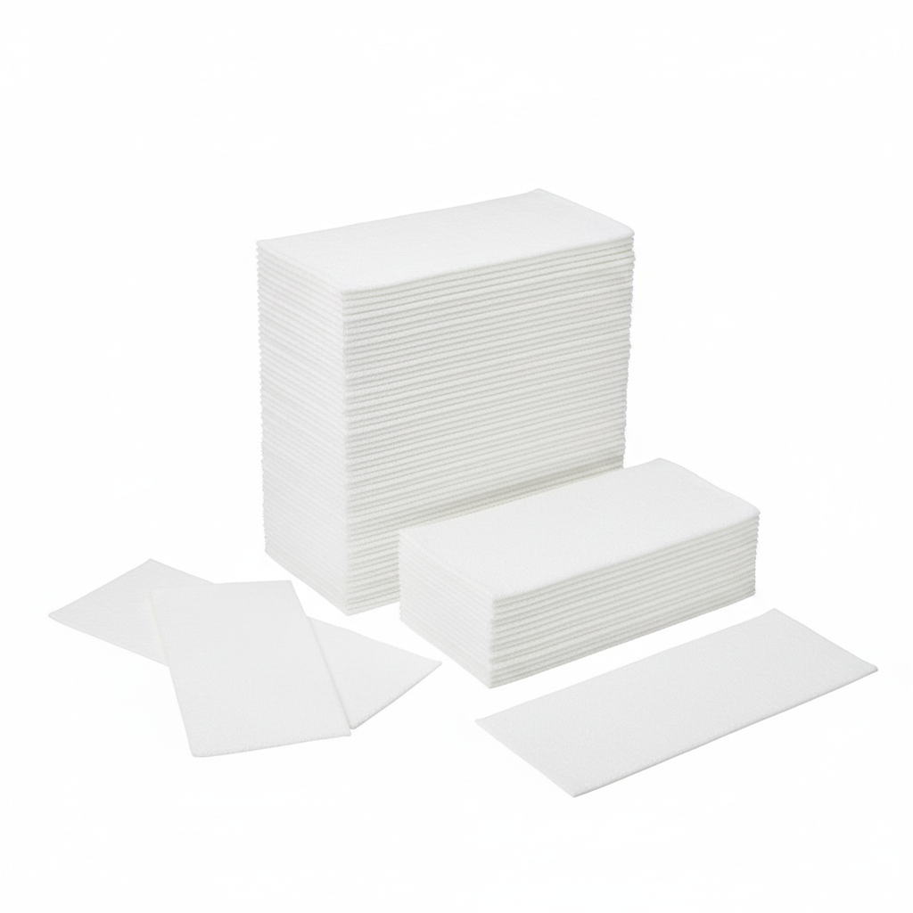 Stacked Mop Pads