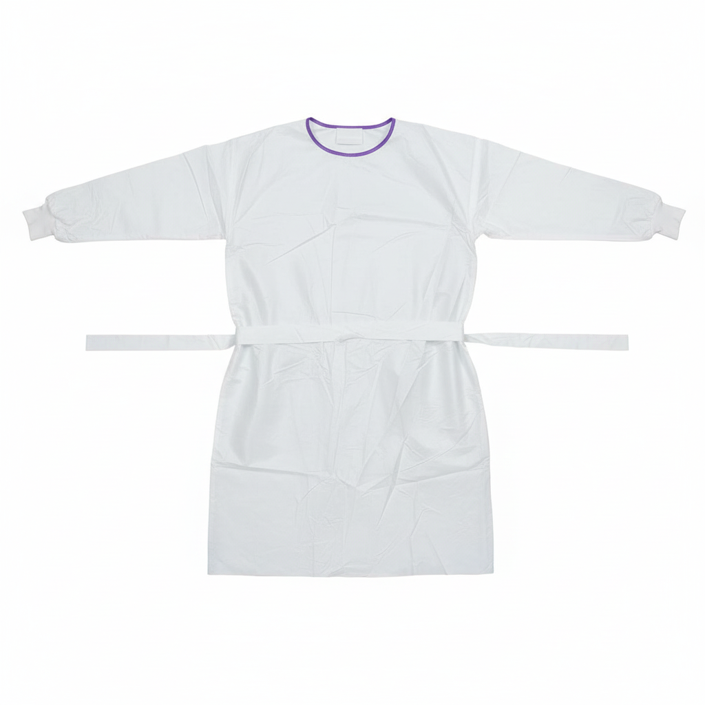 Front View - AAMI Level 3 Isolation Gown