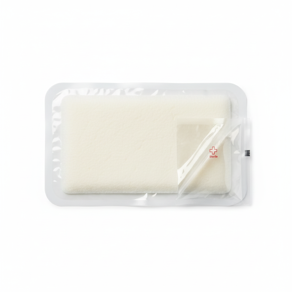 Composite Island Dressing Top-Down View - Rectangular Shape