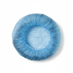 Bouffant Cap - Top-Down Overhead View