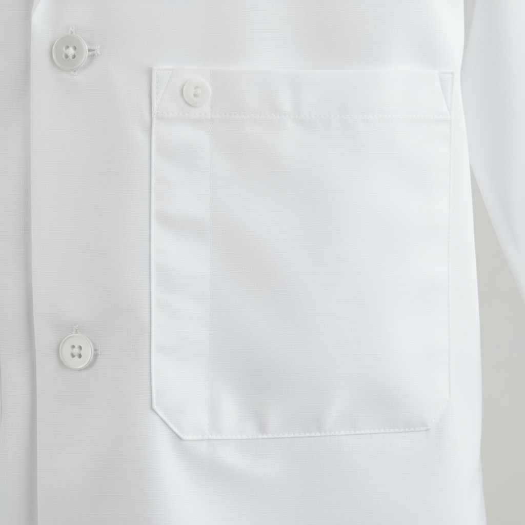 Chest pocket detail