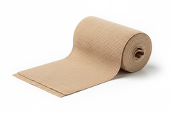 Self-adherent wrap unrolled