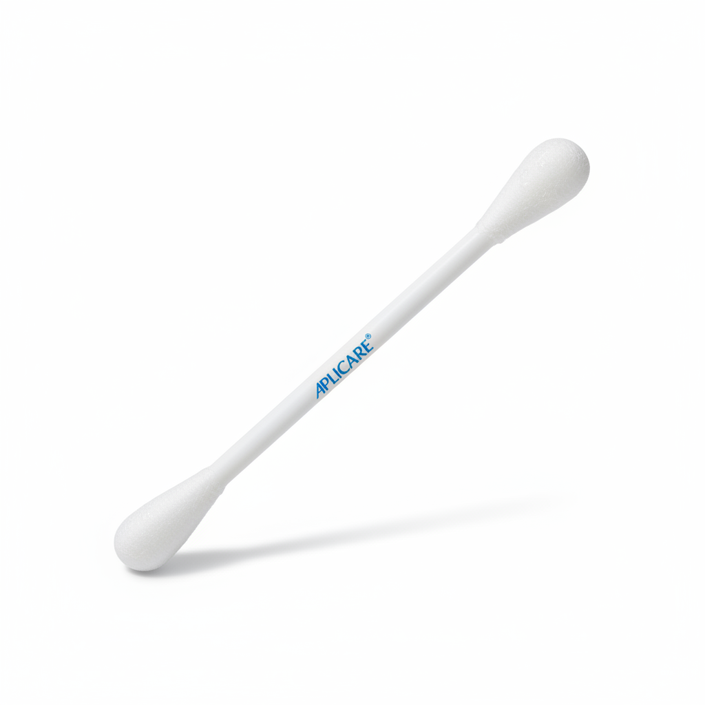 Individual 4-inch swabstick detail view