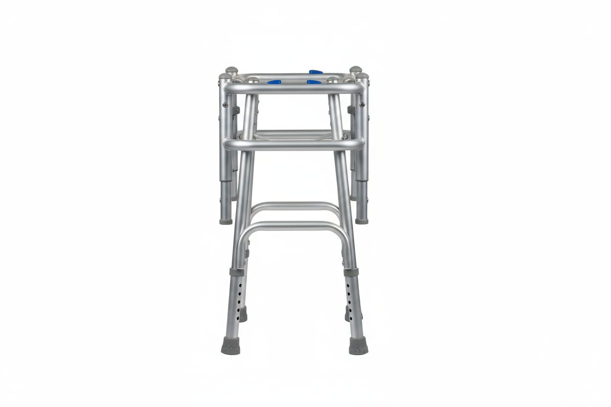 Folded walker for storage