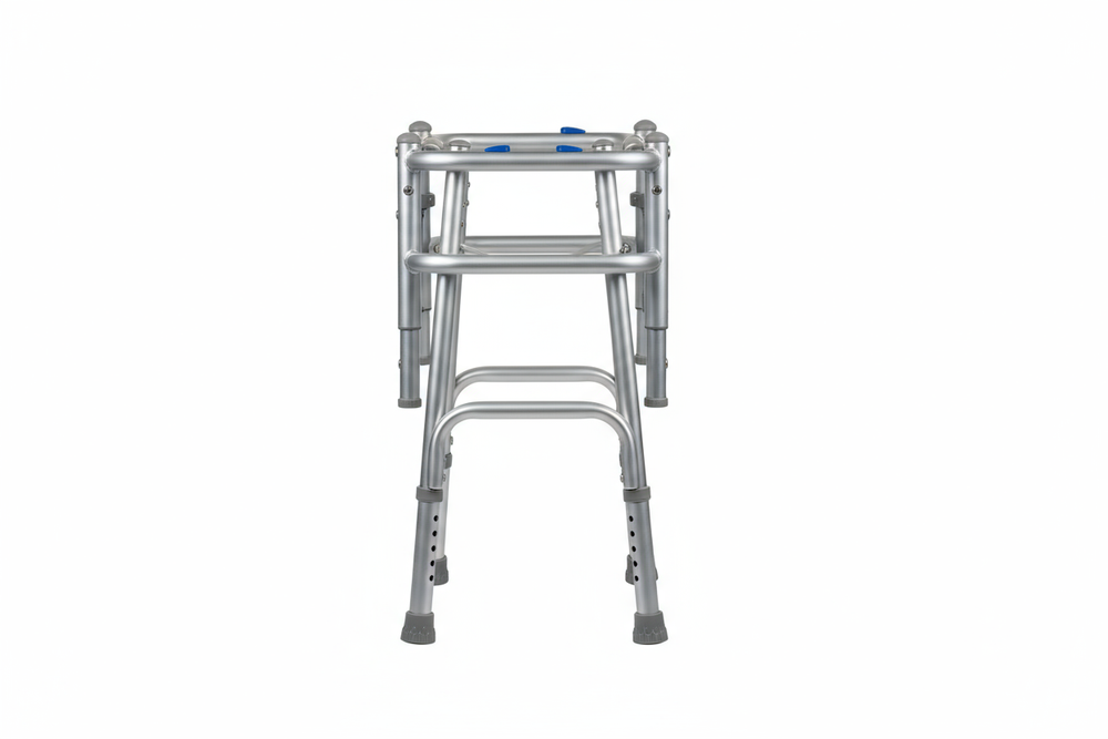 Folded walker for storage