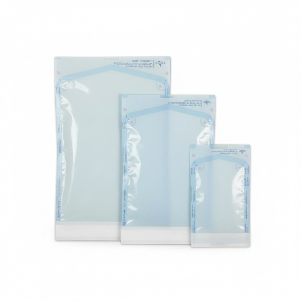Pouches Standing Upright View