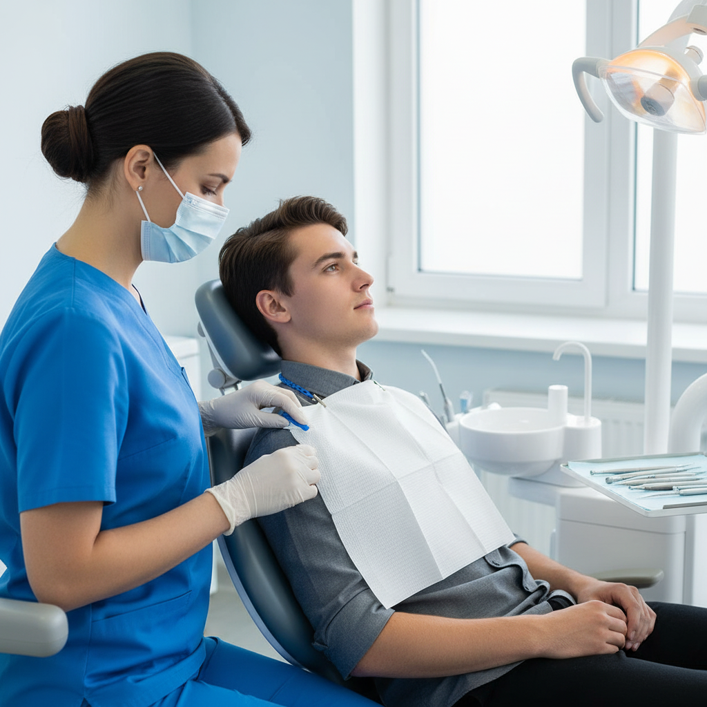 Dental bib application