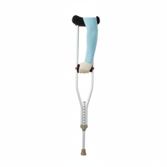 Medline Crutch Pillow - Installed on Crutches