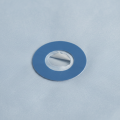 Finger cot detail close-up