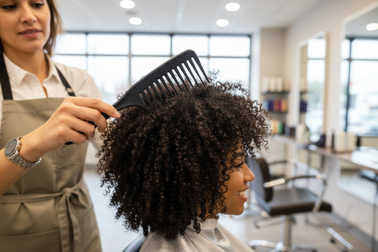 Hair Pick Comb Styling Hair