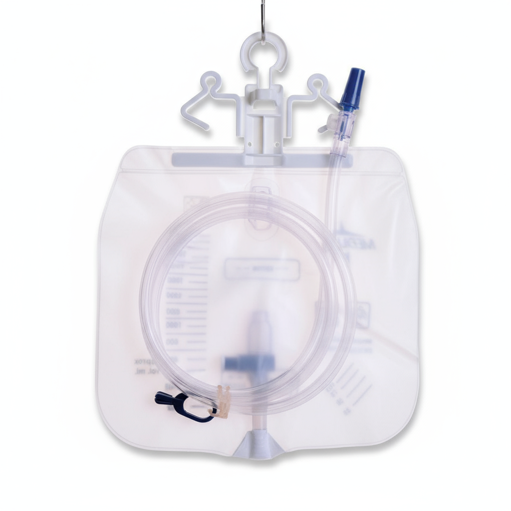 Back view showing hanger mechanism