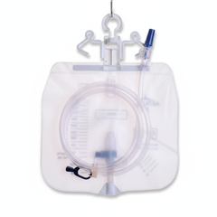 Back view showing hanger mechanism