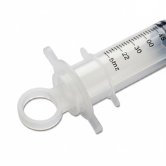 Thumb ring and graduations detail